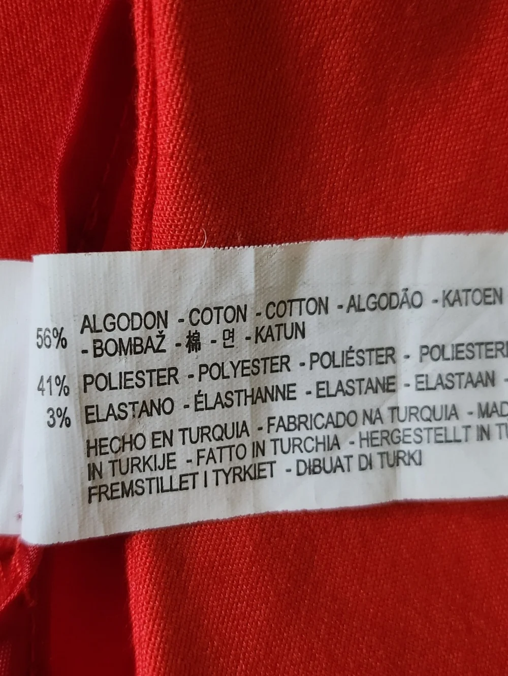 Zara Basic Red Tailored Pants - Picture 8 of 10